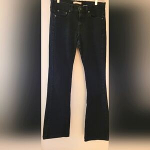 Woman 515 bootcut black Levi's jean 8L ( long legs)
